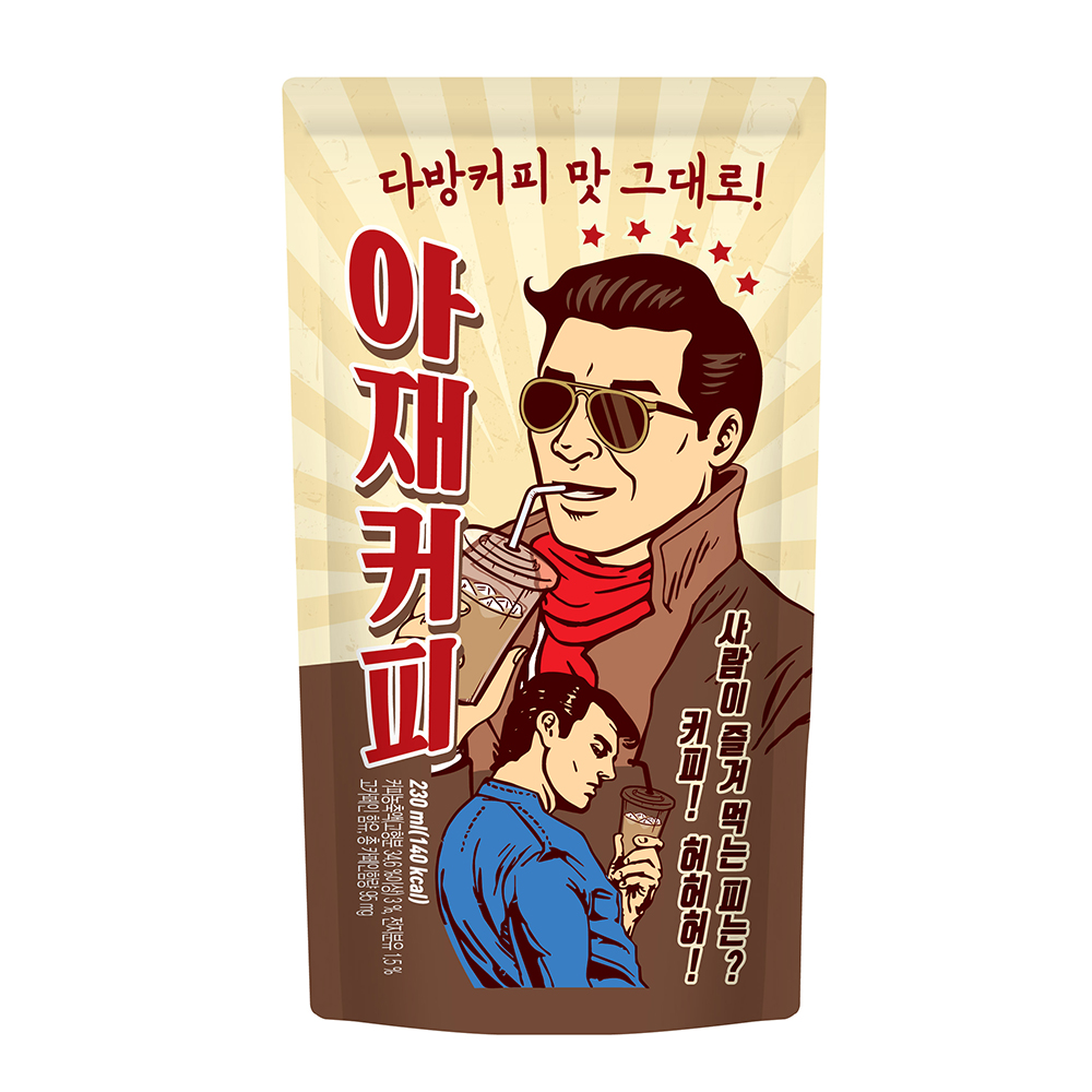 청춘 아재커피 밀크 (230ml*50개입)