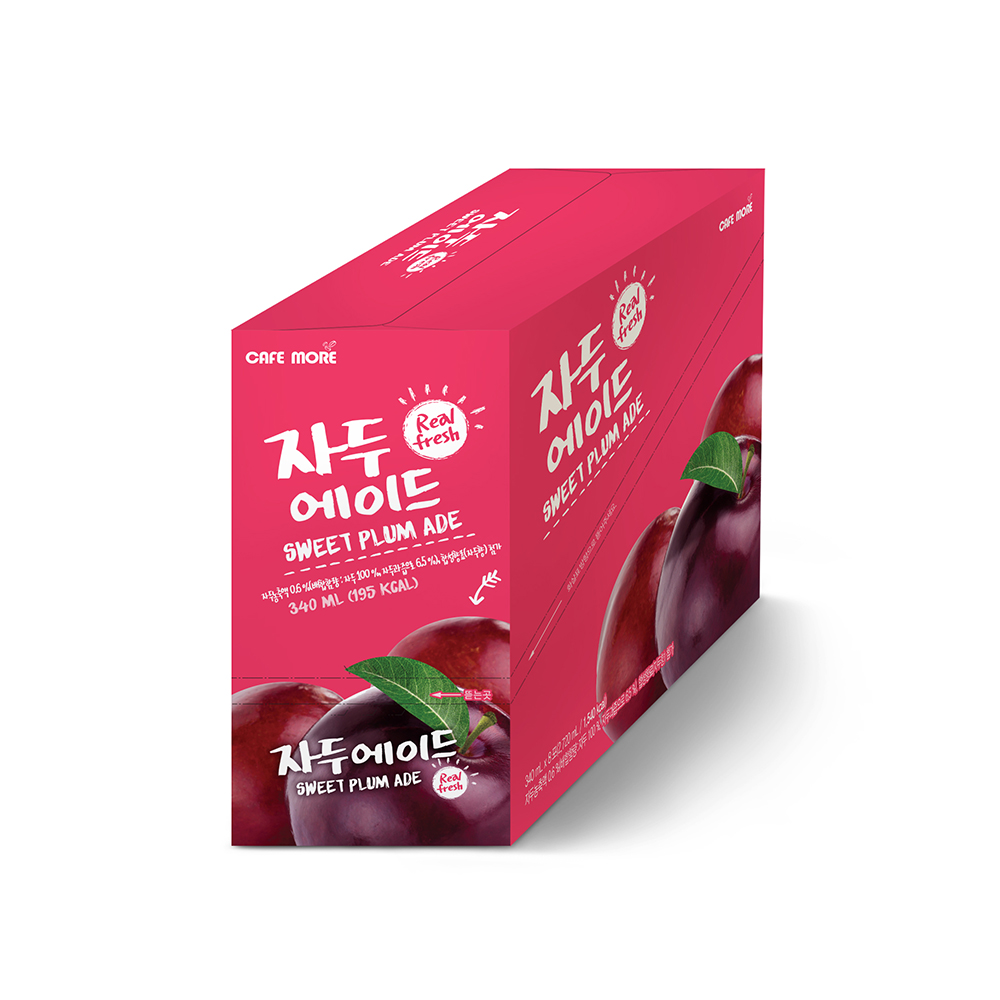 카페모어] 빅 자두에이드 (340ml*40개입)
