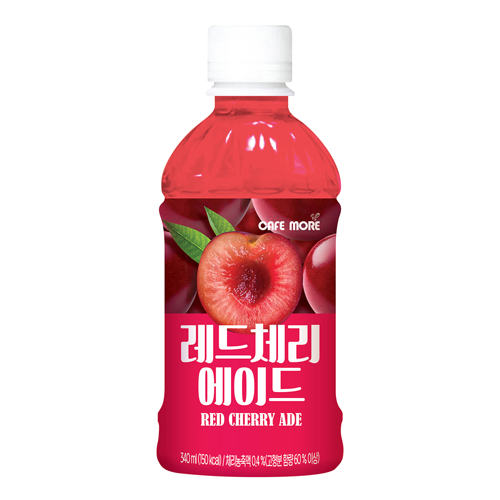 카페모어] 레드체리에이드 (340ml펫*20개입)