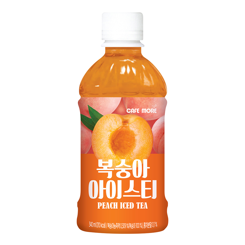 카페모어] 복숭아아이스티 (340ml펫 * 20개입)