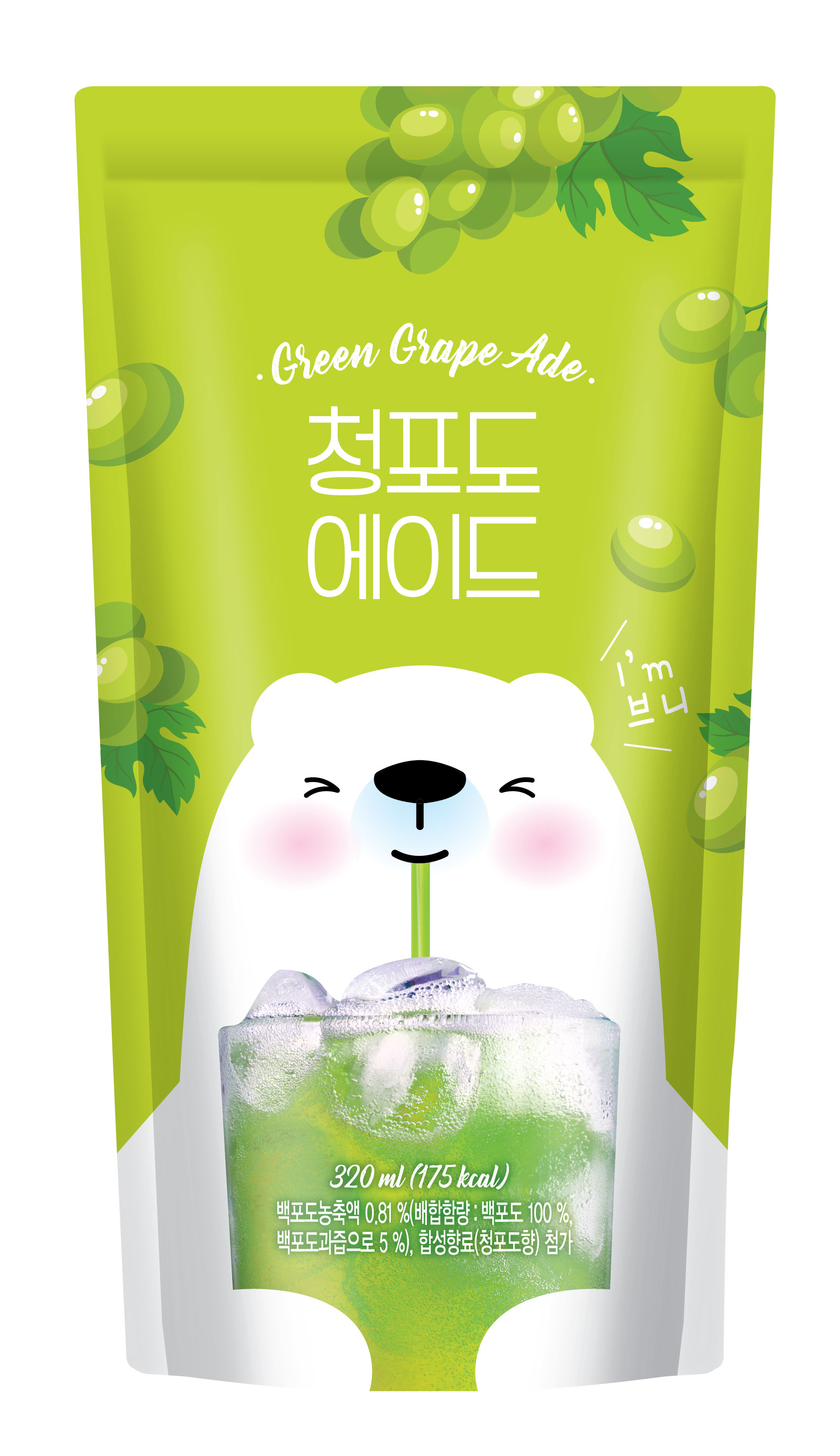 청포도 에이드 (320ml * 40개입)
