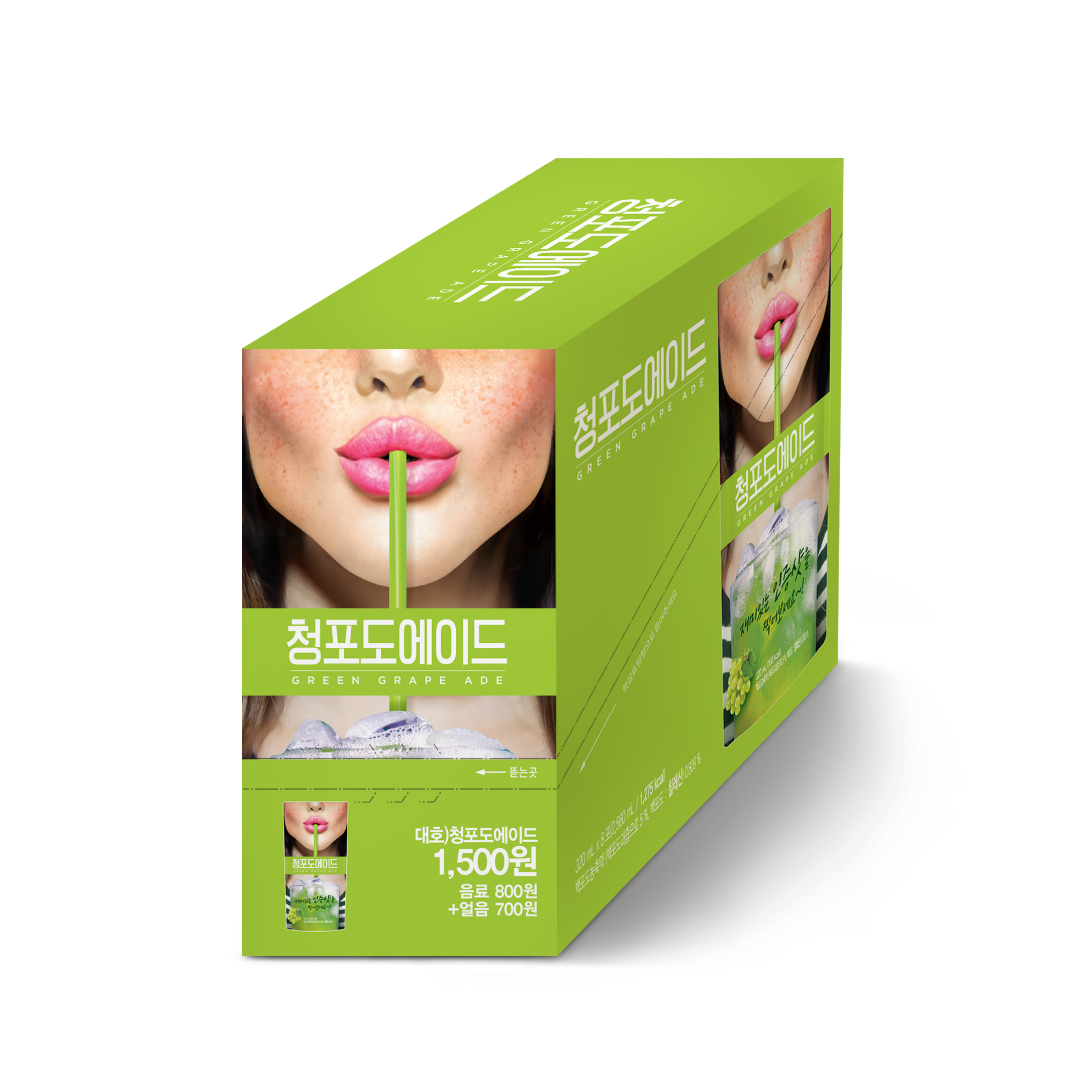 청포도 에이드 (320ml*40개입)