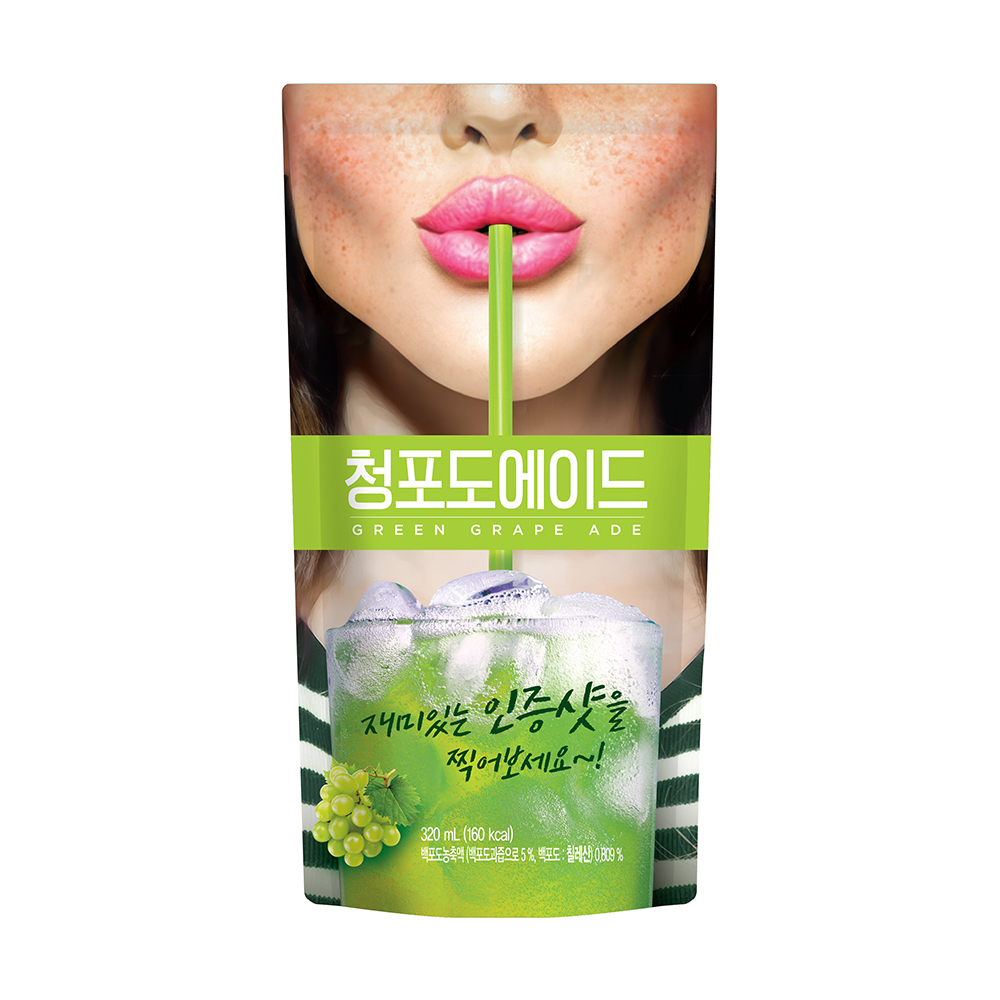 청포도 에이드 (320ml*40개입)