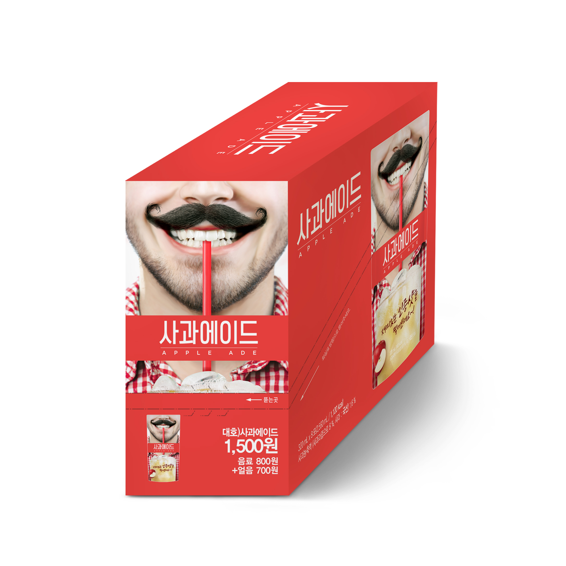 사과 에이드 (320ml * 40개입)