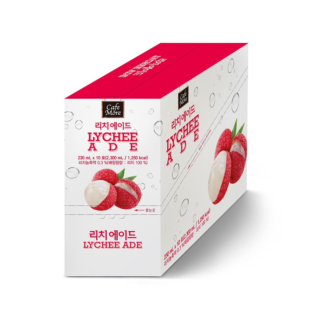 [카페모어] 리치 에이드 (230ml 50개입)