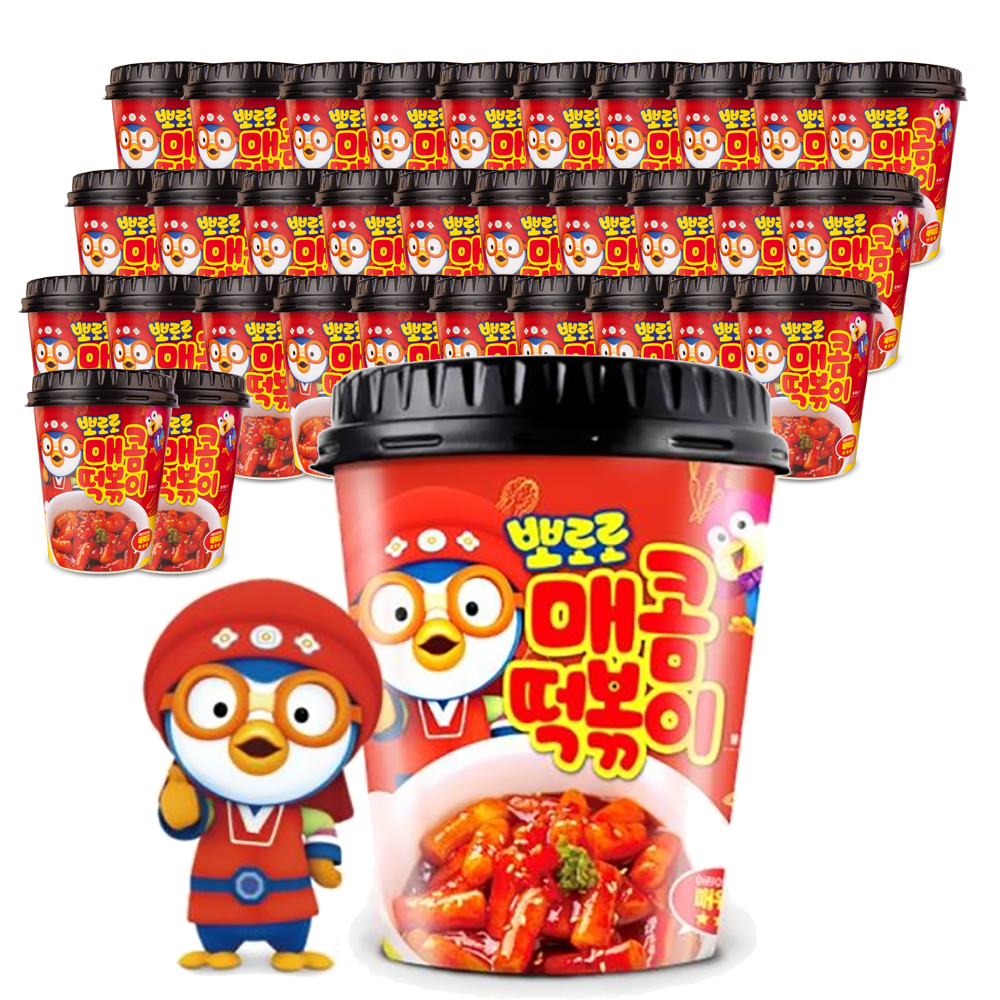 [뽀로로] 매콤 떡복이 (32개입, 1박스)