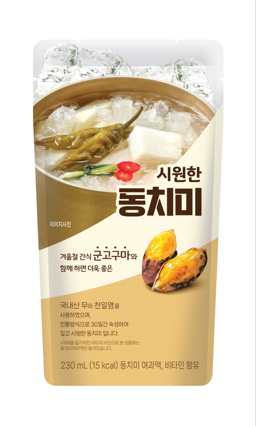 시원한 동치미 230ml팩 (한정판)